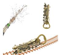 Apribottiglie treno, locomotiva a vapore, apribottiglie ferroviario, regali di birra per uomini, regali personalizzati da uomo, apribottiglie di birra portatile per lui, papà, marito, nonno, amico