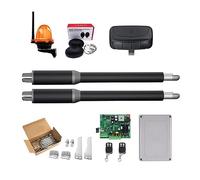 Apricancello, Apriporta doppio Motore motore Porta automatica AC220V / AC110V Battente cancello Attuatore più vicino Apri vestito perfetto(KIT C)