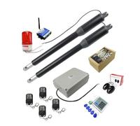 Apricancello Automatico, motore solare da 200 kg Porta automatica AC220V/AC110V Attuatore for cancello battente perfetto for cancelli(Kit 11)