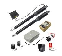 Apricancello Automatico, motore solare da 200 kg Porta automatica AC220V/AC110V Attuatore for cancello battente perfetto for cancelli(Kit 13)