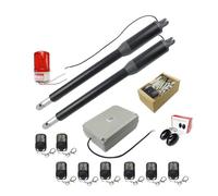 Apricancello Automatico, motore solare da 200 kg Porta automatica AC220V/AC110V Attuatore for cancello battente perfetto for cancelli(Kit 4)
