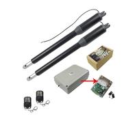 Apricancello Automatico, motore solare da 200 kg Porta automatica AC220V/AC110V Attuatore for cancello battente perfetto for cancelli(Kit 15)