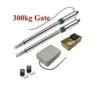 Apricancello scorrevole, 200 kg elettrico apri cancello a battente azionamento con telecomando multi opzionale attuatore motore operatore porta for garage domestico(300KG)