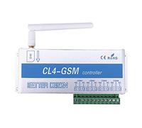 Apricancello, telecomando wireless 220V/10A CL4-GSM GSM SMS/controllo chiamate con controller e antenna, per dispositivi elettrici domestici, centralina gsm apricancello gsm wireless(220V/10A)