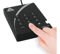 Apricorn A25-3PL256-1000 disco rigido esterno 1000 GB Nero (1TB AES-XTS PADLOCK SECURE - **New Retail** - USBEXT 3.0 256BIT ENC NEW