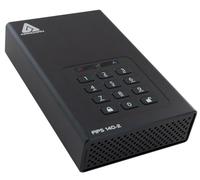 Apricorn Aegis - Disco rigido USB 3 crittografato con lucchetto da 10 TB da desktop a 256 bit (ADT-3PL256-10TBEMEA)