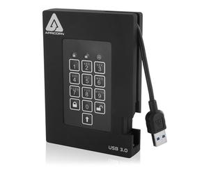Apricorn Aegis Fortress 1TB | FIPS 140-2 Level 2 Secure USB 3.0 Portable Drive