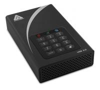 Apricorn Aegis Padlock DT disco rigido esterno 12 TB USB di tipo B 2.0/3.2 Gen 1