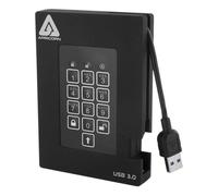Apricorn Aegis Padlock Fortress 2TB - FIPS 140-2 Level 2 Validated 256-Bit Encrypted USB 3.0