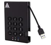Apricorn Aegis Padlock USB 3.0 1000GB disco rigido esterno Nero