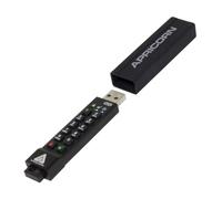 Apricorn ASK3 unit flash USB 8 GB USB tipo A 3.2 Gen 1 3.1 Gen 1 Nero (ASK3 USB flash drive 8 GB USB - Type-A 3.2 Gen 1 3.1 Gen 1 - Black - Warranty 12M) - Nouvo