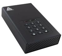 Apricorn Disco rigido USB 3.0 crittografato Aegis Padlock DT 256-bit da 18 TB (ADT-3PL256-18TB)