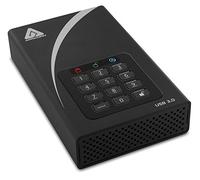 Apricorn DT Fips 8 TB Aegis Lucchetto Desktop USB 3.0, colore: nero