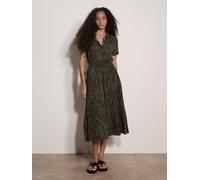 Apricot Abito midi a camicia con stampa Animal Apricot 44 verde