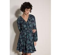Apricot Apricot Folk Mini Vestito Floreale 38 blu