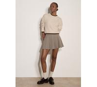 Apricot Apricot Heritage Check Skater Mini Skirt 46 Marrone