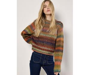 Apricot Apricot Maglione multicolore a maglia grossa 40 arancione