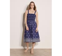 Apricot Apricot Vestito Midi con ricami geometrici a rombi 44 Viola