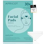 APRICOT - Cuscinetti antirughe per la fronte, in silicone medico con acido ialuronico a basso peso molecolare, in silicone, per il viso, per la fronte, riutilizzabile fino a 30 volte