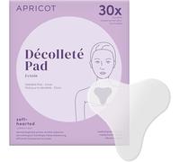 APRICOT decollete Pad antirughe in silicone medico con ectoin - Riutilizzabile fino a 30 volte, dermatologicamente confermato, vegano e senza sperimentazione su animali, decollete anti rughe