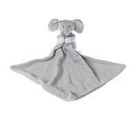 Apricot Lamb Animali di peluche Coperta di sicurezza Elefante grigio Coperta per personaggio della scuola materna per neonati Coperta di lusso per coccole (elefante grigio, 33 cm)