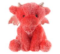 Apricot Lamb - Drago rosso di Peluche 20 cm - Giocattoli a Forma di Drago rosso per Bambine, Bambini e Neonati - Morbido Animale Imbottito per i Giochi e le Regalo - Animali di Peluche