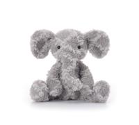Apricot Lamb Edward - Peluche a forma di elefante per bambini, morbido e carino, motivo elefante, 20 cm, colore: grigio