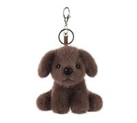 Apricot Lamb- Key-Chocolate Labrador -cane-portachiavi e portachiavi, per bambini，Agganciare lo zaino, regali