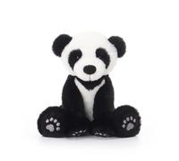 Apricot Lamb Panda Clara - Peluche di peluche, 22 cm