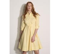 Apricot Mini abito a camicia a righe color Apricot in cotone 36 giallo