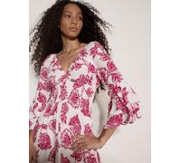 Apricot Mini abito floreale con volant Apricot Sarasa 42 rosa