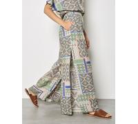 Apricot Pantaloni a gamba larga Apricot Folk Patchwork 40 Naturale