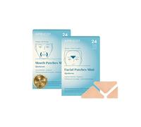 APRICOT Set Anti-Aging 2 pezzi - Mini Patch per Bocca e Viso 48 pz Pad
