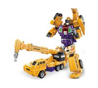 (APRICOT) Transformers Robot Trasformazione Ingegneria Veicolo Ribaltabile Miscelatore Carrello Elevatore