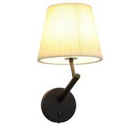 Apricot14.1In Light E26/E27 Base Simple Wall Lamps Japanese Retro Fabric Wall Appes Tri-Ton Tri-Ton Bar Hotel