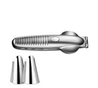 Apridadi ergonomico con protezioni per le dita, pratico set di apertura per dadi e castagne in acciaio inox set di utensili da cucina