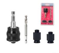 Aprifori autobloccante per la lavorazione del legno con asta di prolunga e trapano centrale integrato per una foratura efficiente e stabile in vari tipi di legno