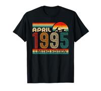 April 1995 Limited Edition Classic 1995 Vintage Birthday Maglietta