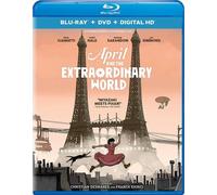 April and the Extraordinary World (Blu-ray) Paul Giamatti Tony Hale J.K. Simmons