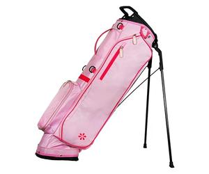 April by Glove It Pink Ombre Golf Stand Bag - Lightweight 14-Way Divider Bag with Dual Straps & Pockets - Durable & Stylish