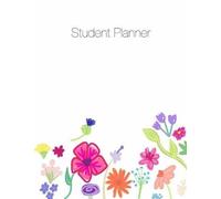 April Chloe Ter Student Planner, Organizer, Agenda, Notes, 8.5 x 11, (Tascabile)