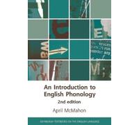 April McMahon An Introduction to English Phonology 2nd editio (Copertina rigida)