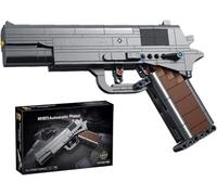 APRILA Technic - Set di 333 mattoncini da costruzione, con funzione di tiro, per armi, fucile da costruzione, compatibile con Grandi marchi Technic