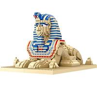 APRILA Technik Architettura Sphinx Modellino da costruire, 2732 pezzi, set modulare, gioco di costruzione, modello architettura, assemblaggio con blocchi, compatibile con principali marche Technic