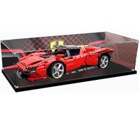 APRILA Vetrina acrilica per 42143 Technic Ferrari Daytona SP3, vetrina antipolvere, trasparente, per modelli da collezione, 62 x 30 x 20 cm (solo vetrina)