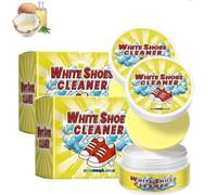 APRILADY White Shoes Cleaner, detergente multiuso per scarpe bianche, senza risciacquo, crema detergente per scarpe bianche, crema detergente multifunzione per scarpe da ginnastica, schiuma per