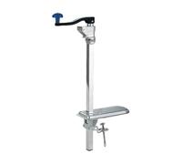 Aprile inossidabile per manuale del manuale pesante, apertura commerciale da banco per lattine alte, grado industriale per cucine e barre argento 59cm/23in