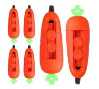 Aprilettere,6 Pezzi Apripacchi Manuale A Forma Di Carota,Con Tagliacarte Portatile In Acciaio Con Blocco Sicuro - Per Casa, Scuola, Ufficio, Pacchi, Carta, Fai Da Te, Imballaggio, Anziani