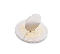 Aprilheld | 35 magneti a dischi 15 x 1 mm | N52 classe più forte - magneti al neodimio extra forti | magnete per bacheca, lavagna bianca, foto, frigorifero | Mini disco magnetico