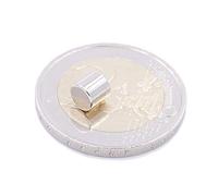 Aprilheld | 75 magneti per dischi 5 x 5 mm | N52 classe più forte - magneti al neodimio extra forti | magnete per bacheca, lavagna bianca, foto, frigorifero | Mini disco magnetico